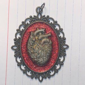 Anatomical Heart Pendant